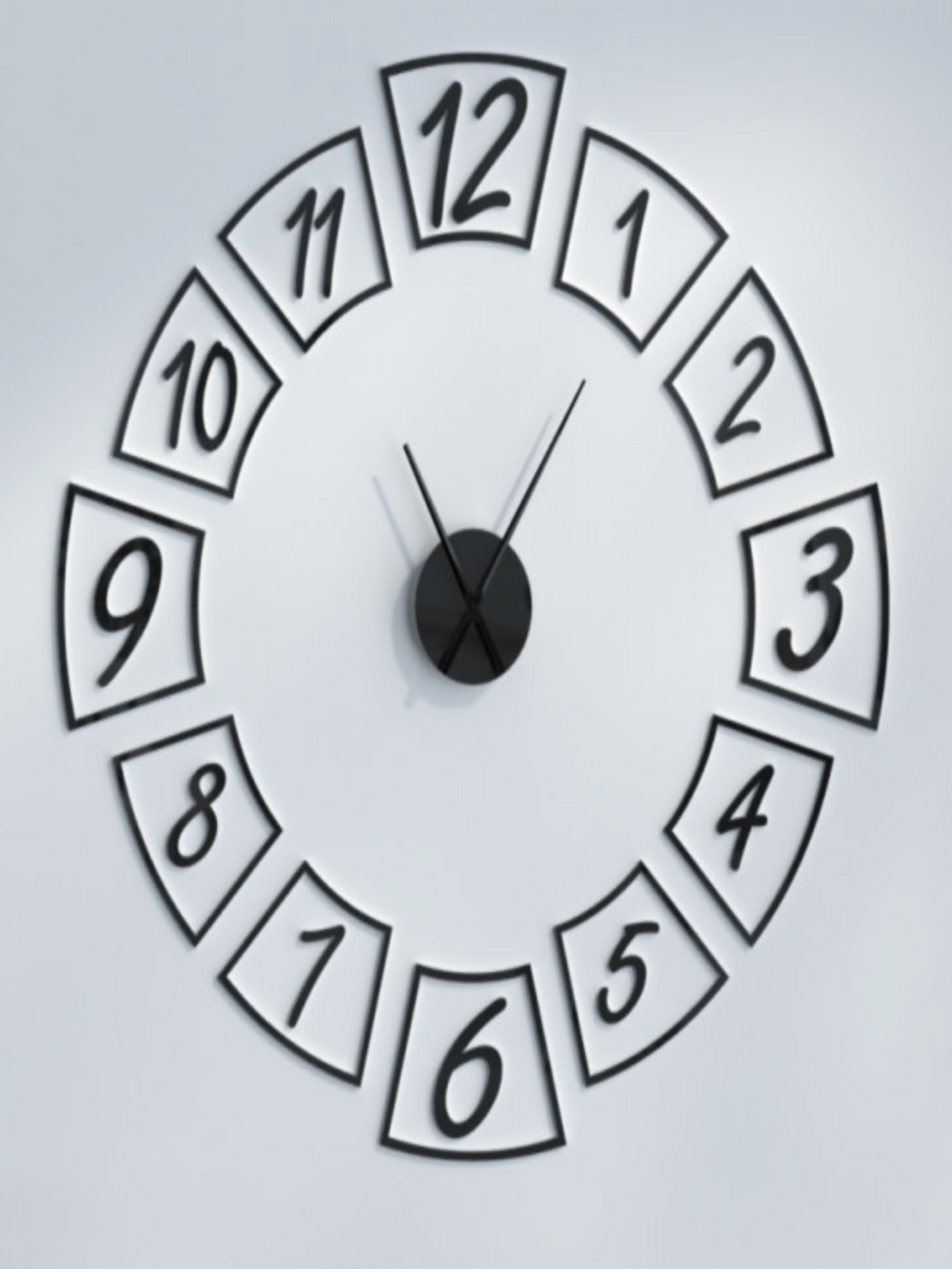 Premium Acrylic Wall Clock with 12 inch needles(cp06) - Image 1