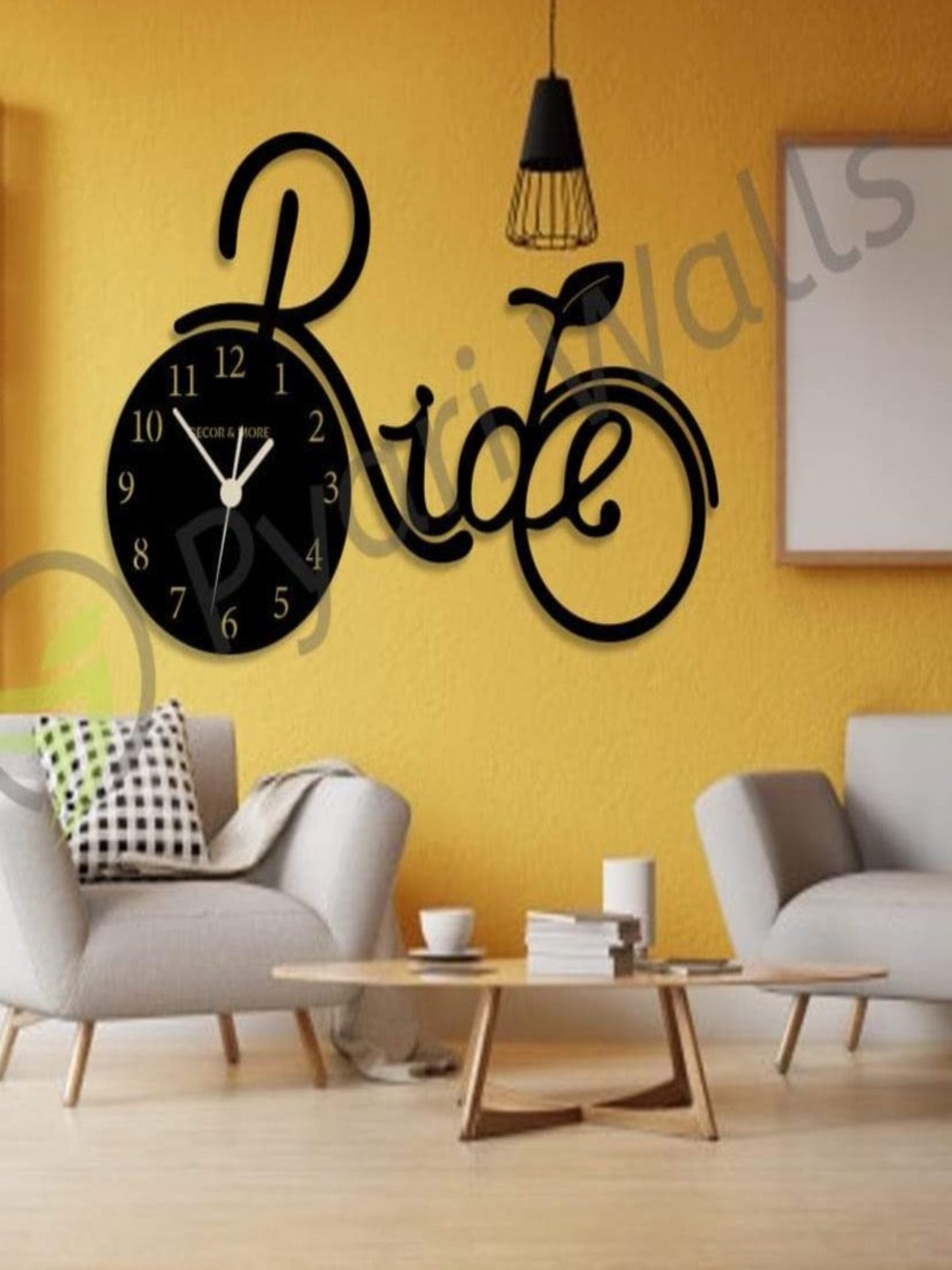 Premium Ride Wall Clock (Big Cycle) - Image 1