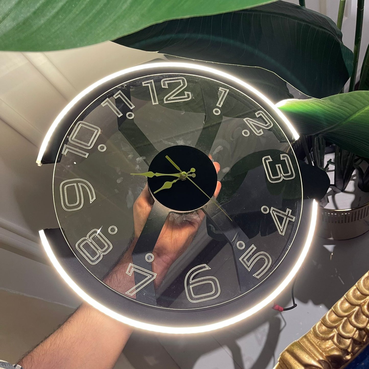 Modern Style Neon X Clock Ambient Light- Azadi sale offer - Image 9