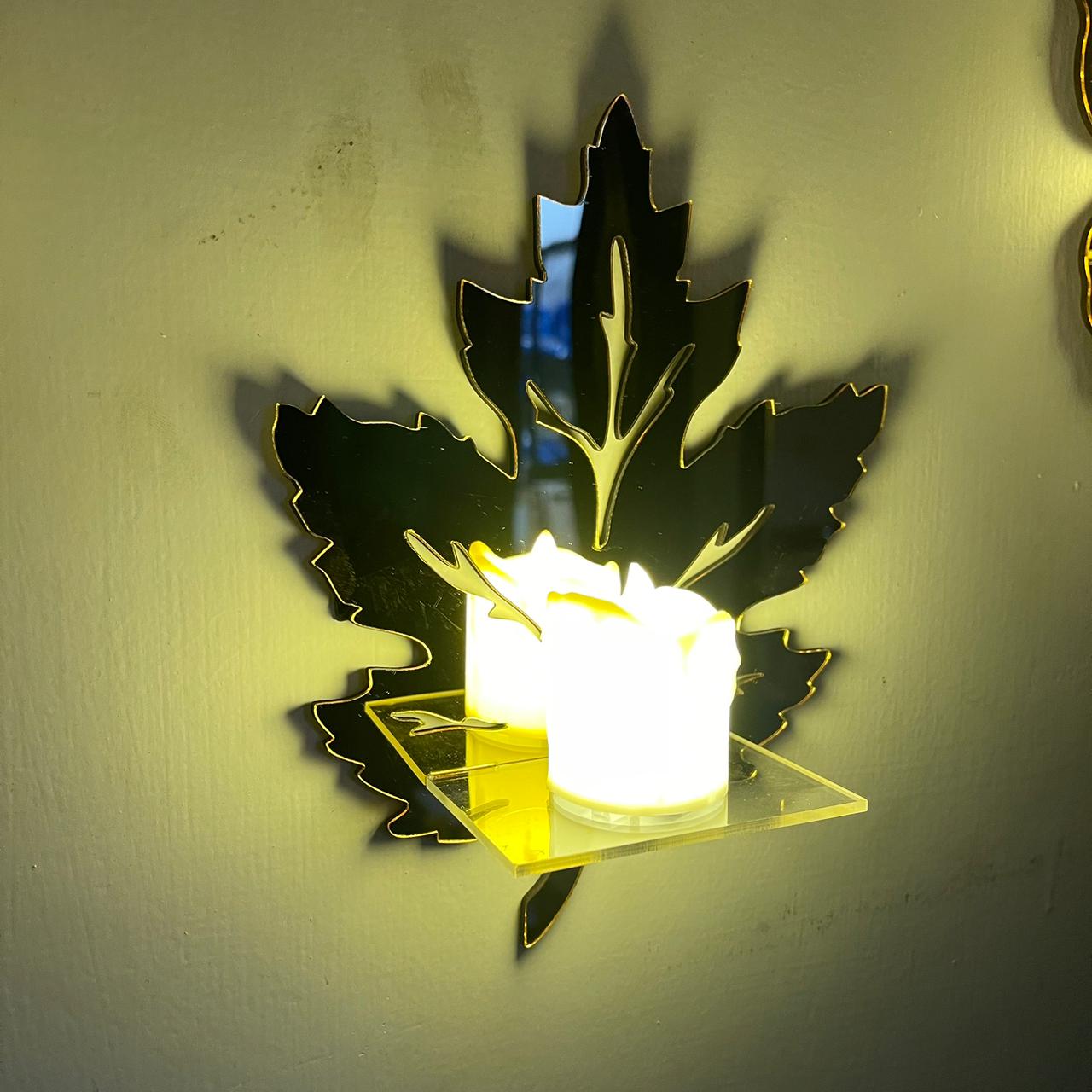 Golden Acrylic DIY Mini Shelves Wall Decor - Image 7