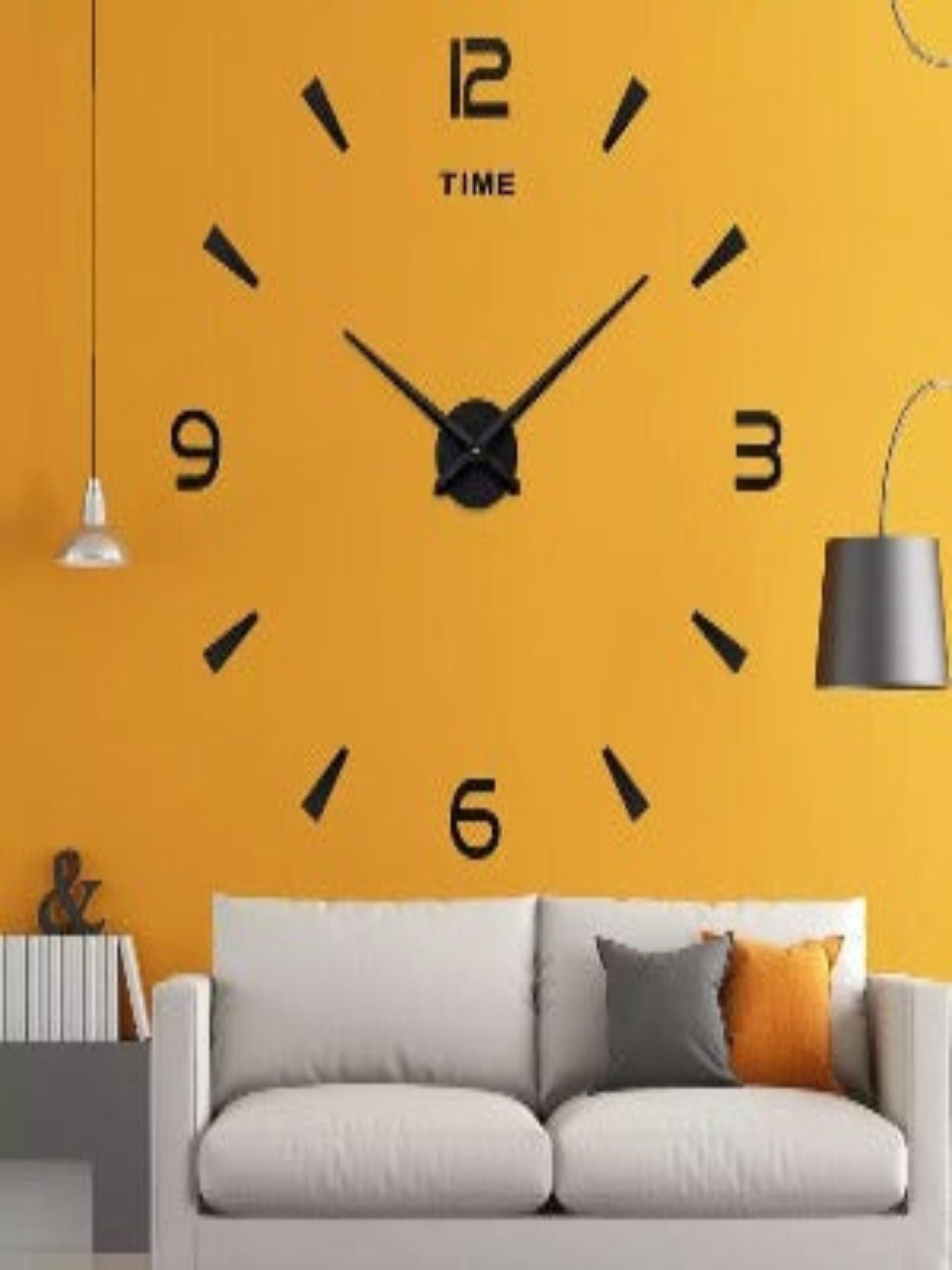Acrylic Wall Clock with 12 inch needles - Image 1