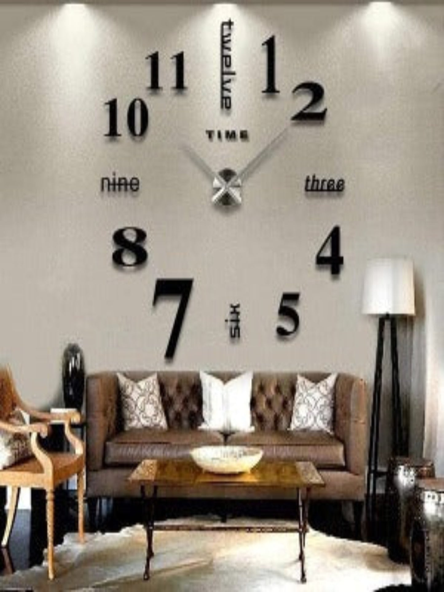 Acrylic Wall Clocks with 12 inch needles - Image 1