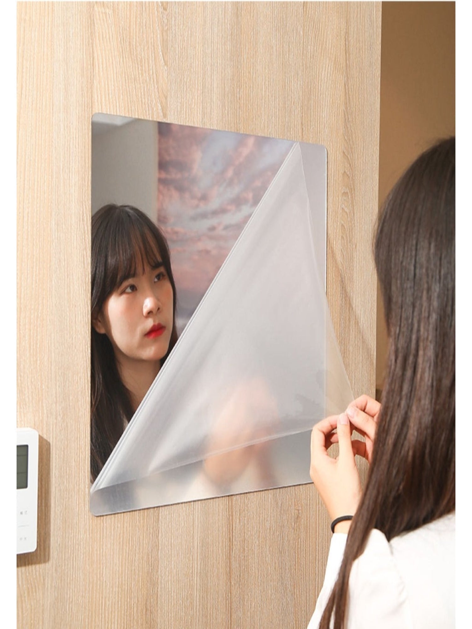Self Adhesive UnBreakable Imported Acrylic Mirror - Image 1