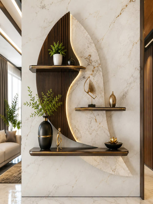 Transform Your Space with Elegant Floating Shelves