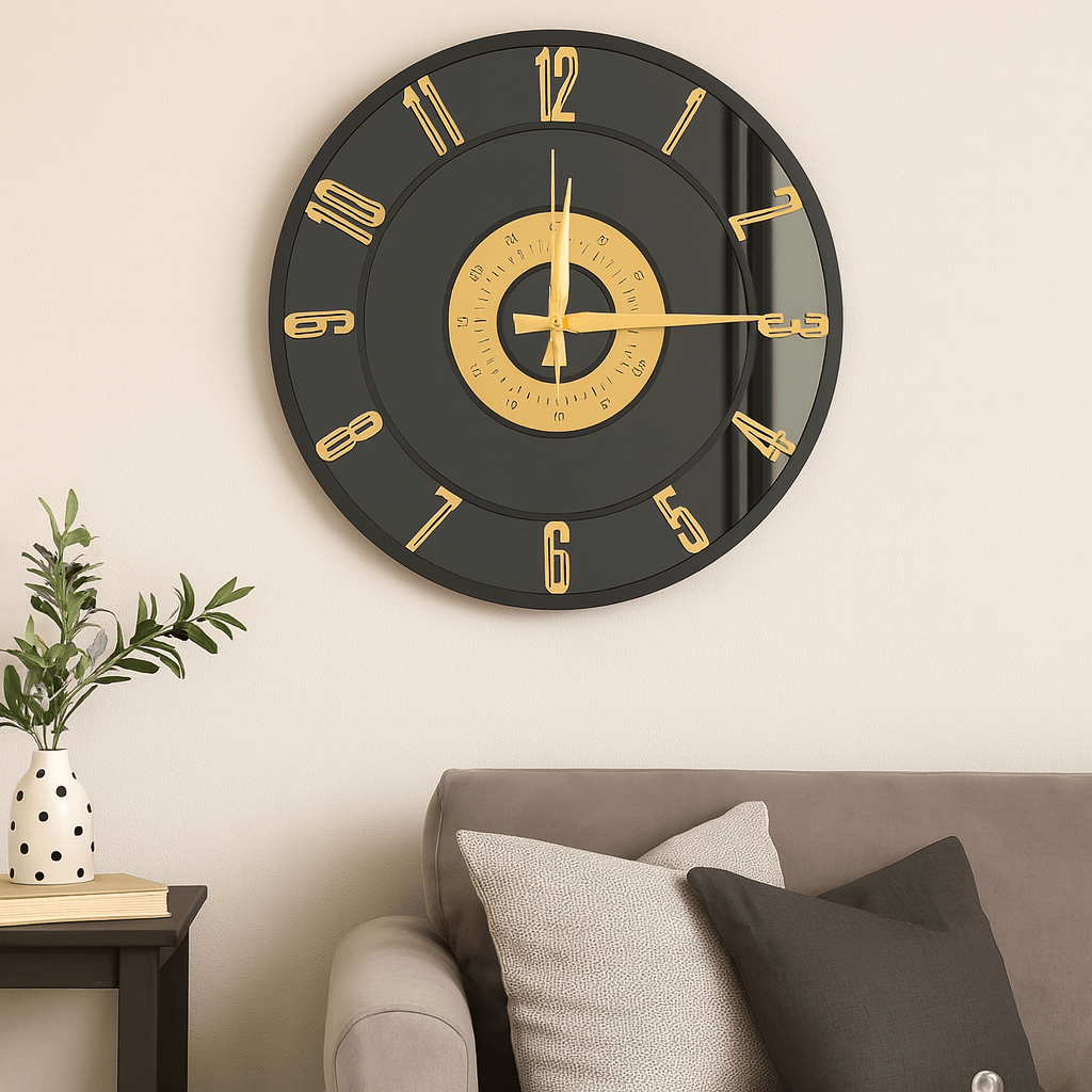 Eclipse 12-Modern and Sleek Wall clock for Home and Office - Image 2