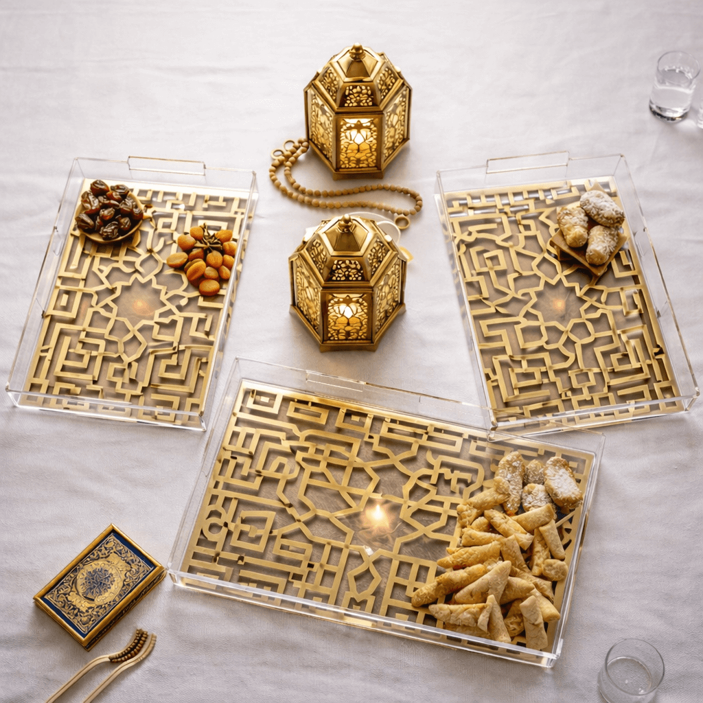 Crystal Edge Luxury Acrylic Tray-CELT02 - Image 3