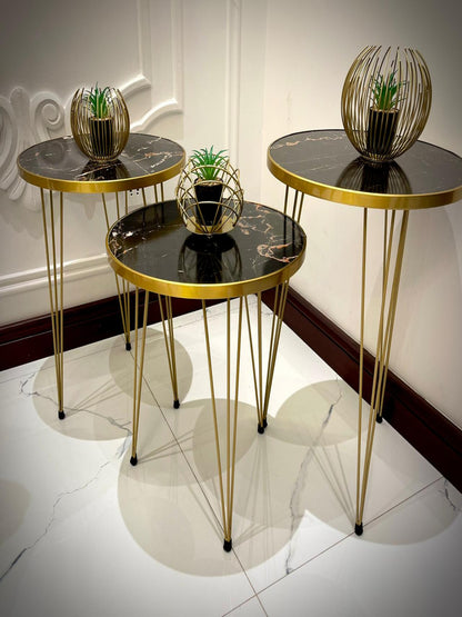 Modern Coffee Table – Nesting End Table & Side Table Set for Stylish Living - Image 1