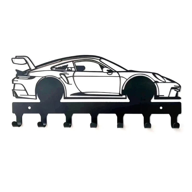 Metal Car Key Holder Wall Mount Key Rack for Home Decoration - Image 6