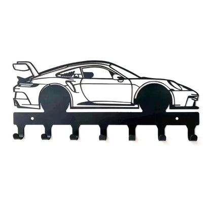 Metal Car Key Holder Wall Mount Key Rack for Home Decoration - Image 6