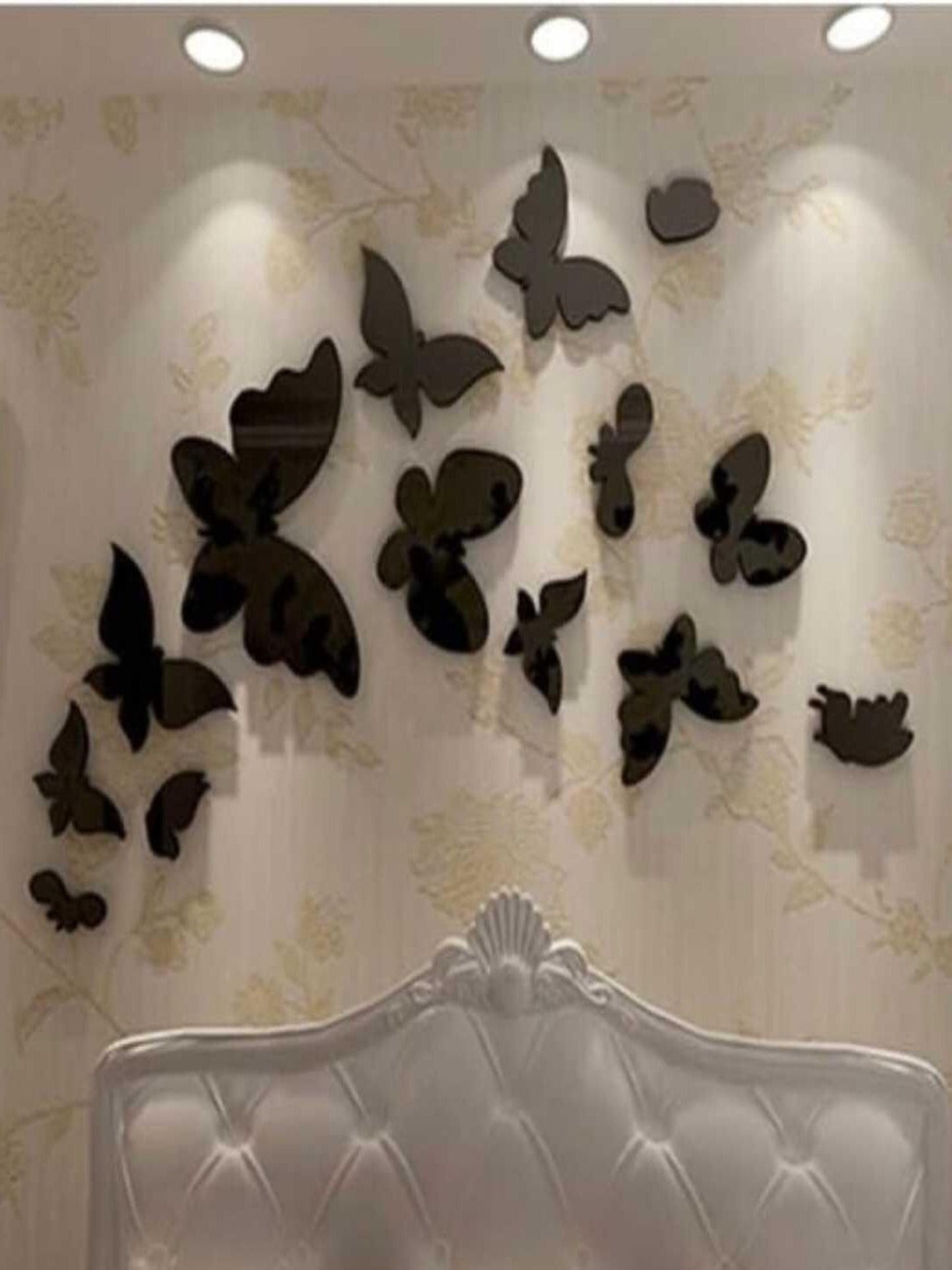 16pc 3D Butterfly Wall Art Decor Set, colorful craft butterflies for home decoration.