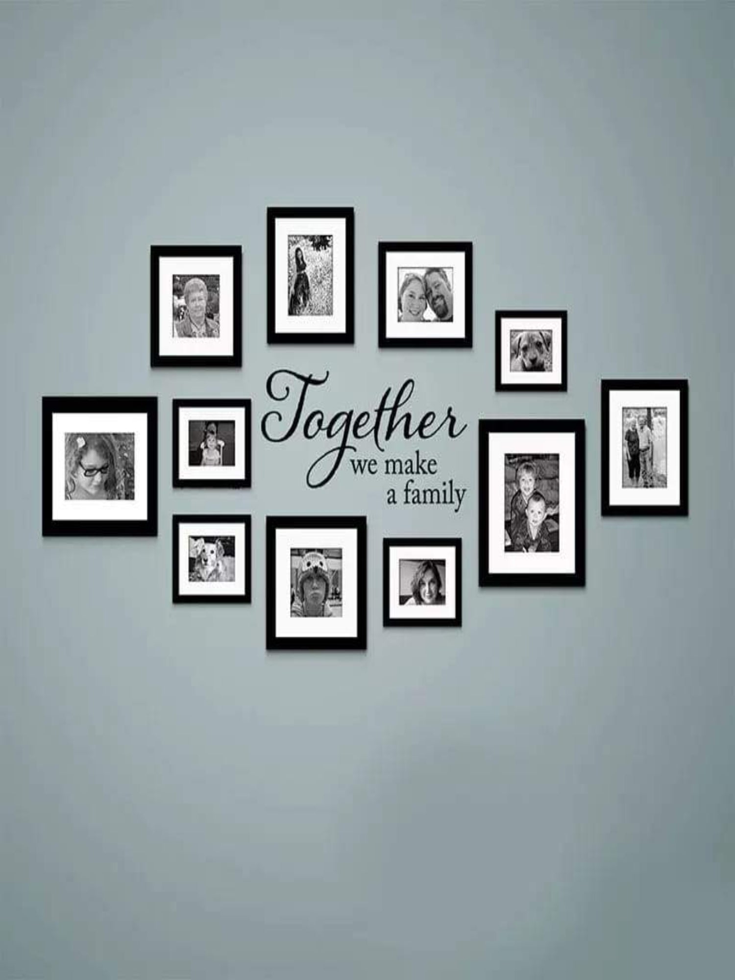 TOGETHER WE ARE FAMILY FRAMES (12 FRAMES) - Image 1