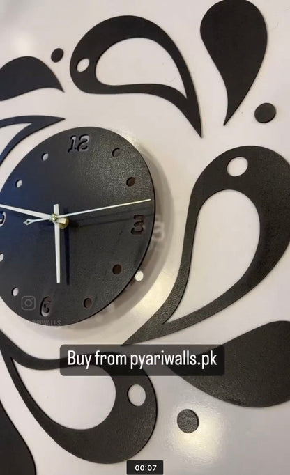 New Style DIY Large Clock- Wooden - Image 2