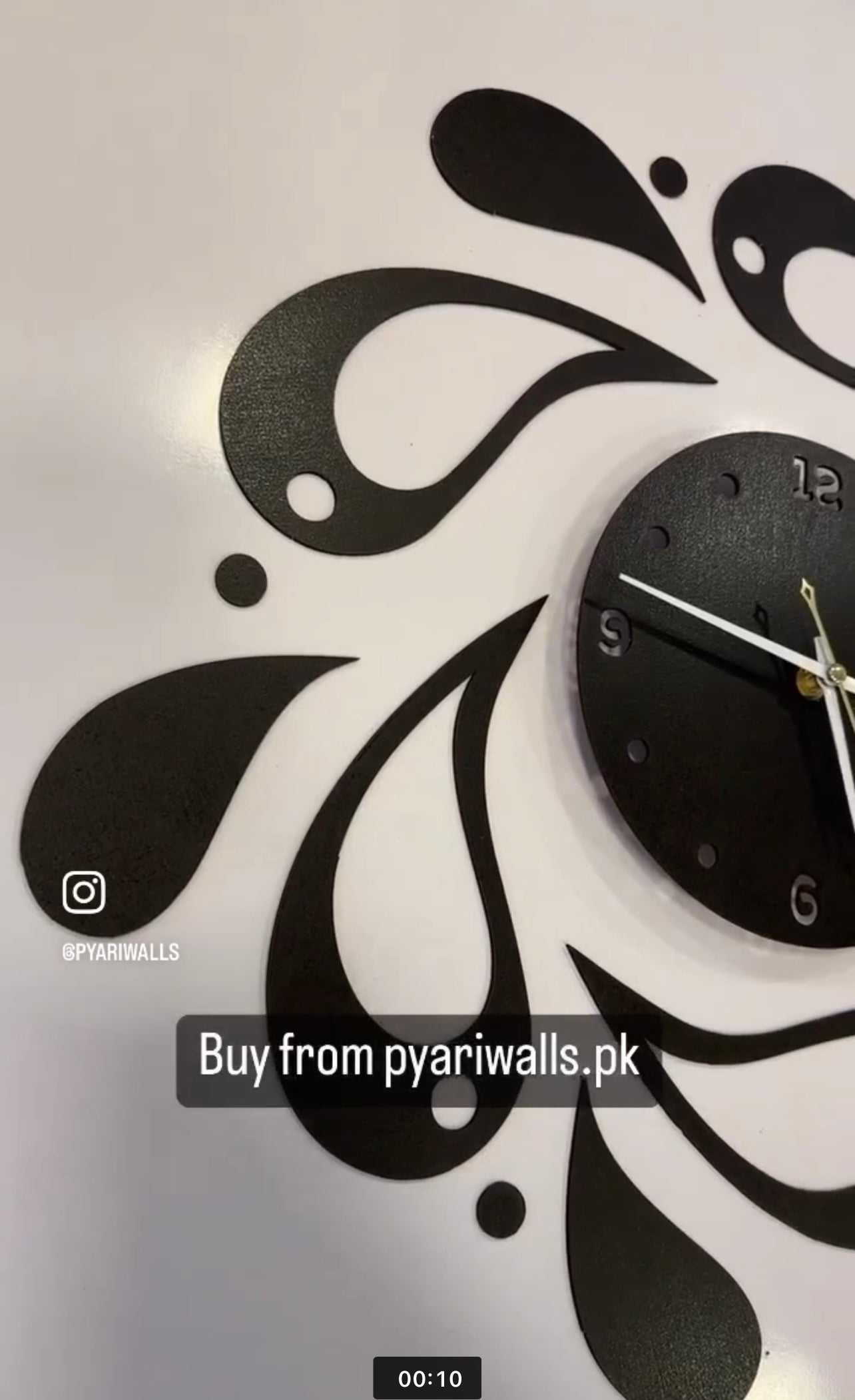 New Style DIY Large Clock- Wooden - Image 3