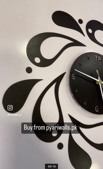 New Style DIY Large Clock- Wooden - Image 3