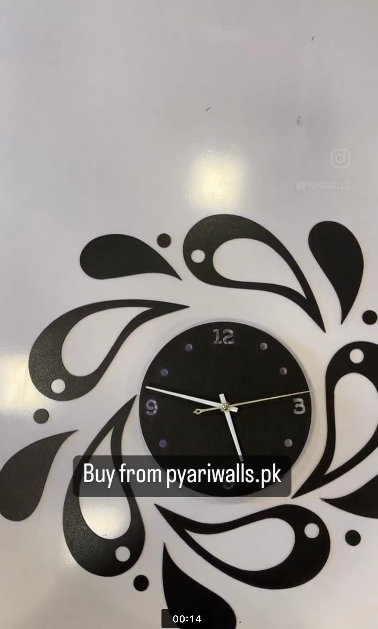 New Style DIY Large Clock- Wooden - Image 4
