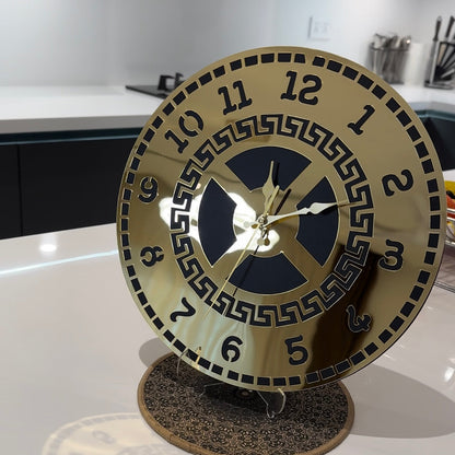 Luxury Wall Clock/Table Round Clock for Living Room & Bed Room - Image 2