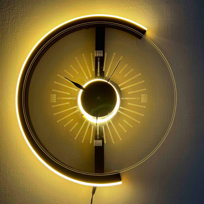 Neon Decorative Wall Art Clock - Wall Clocks - Image 2