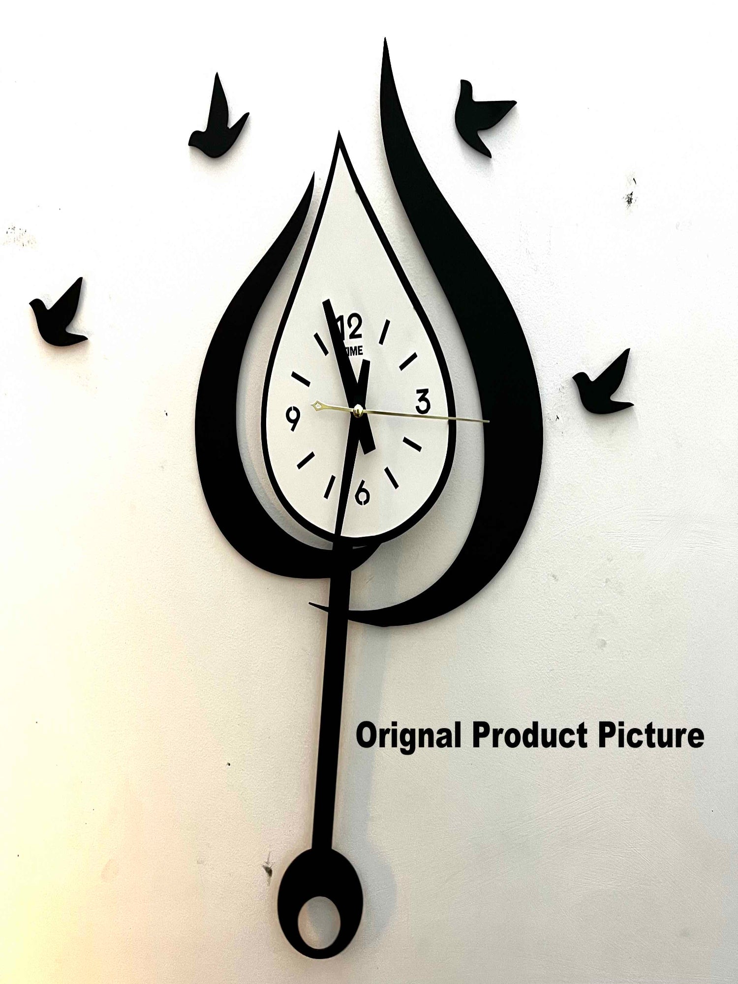 Water Drop Style Pendulum Wall clock - Image 1
