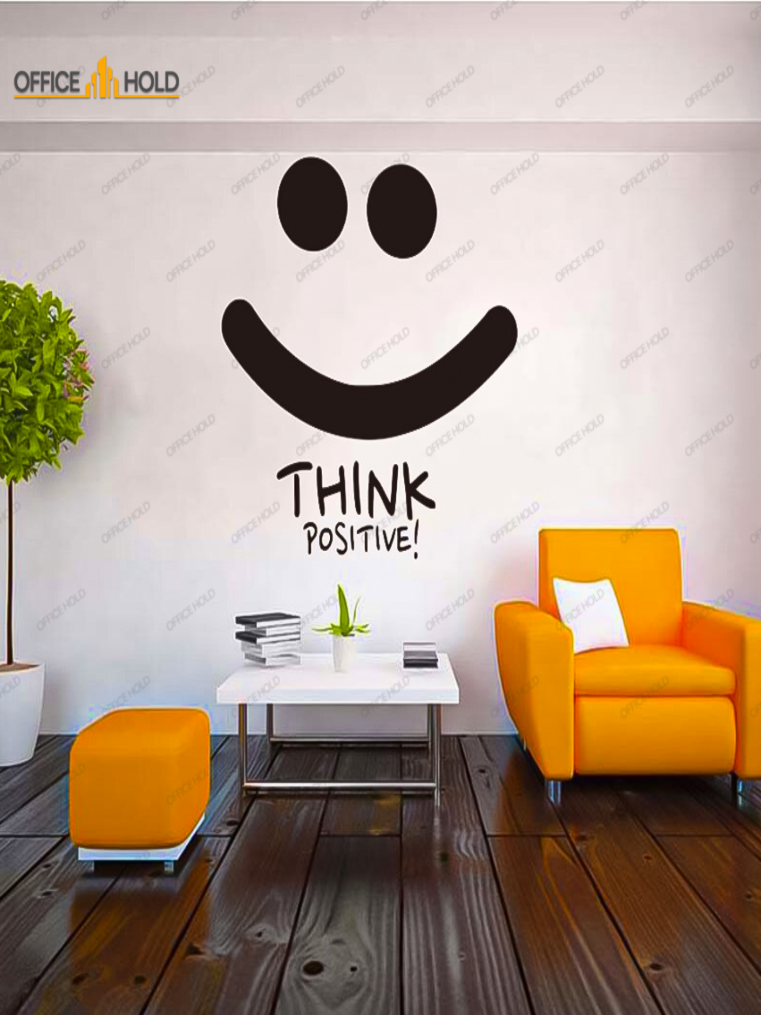 Think Positive Motivational Company Culture Art (tp01) - Image 1