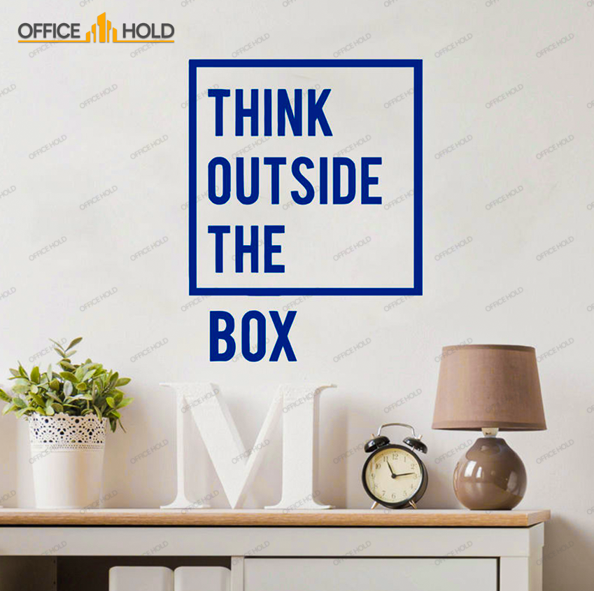 Think Out Side The Box Motivational Office Wall (totb01) - Image 4