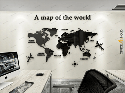 Hot! World Map 3D Design - Image 3