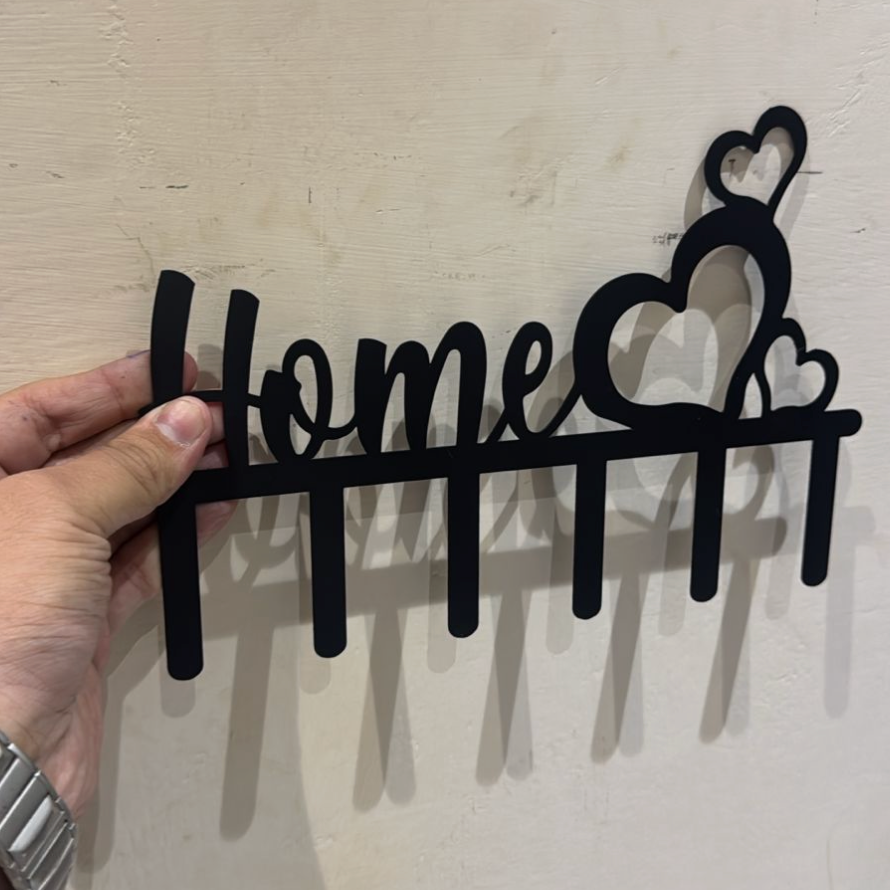Metal Car Key Holder Wall Mount Key Rack for Home Decoration - Image 9
