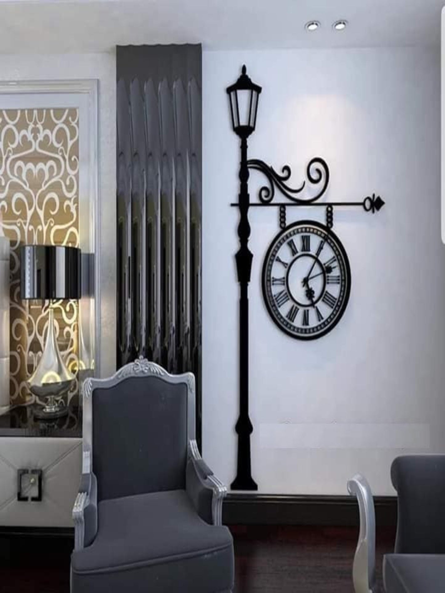 European Wall Clock Big(52x28 inch) - Image 1