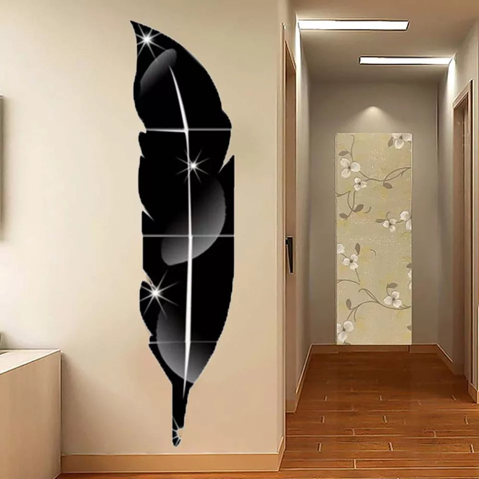 Black Acrylic Leaf (Glossy) - Image 2