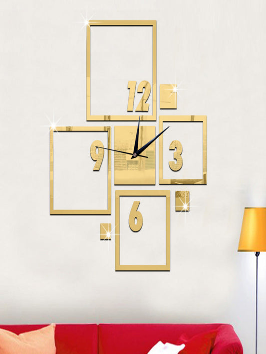 Acrylic decor clock : DM03 - Gold - Image 1