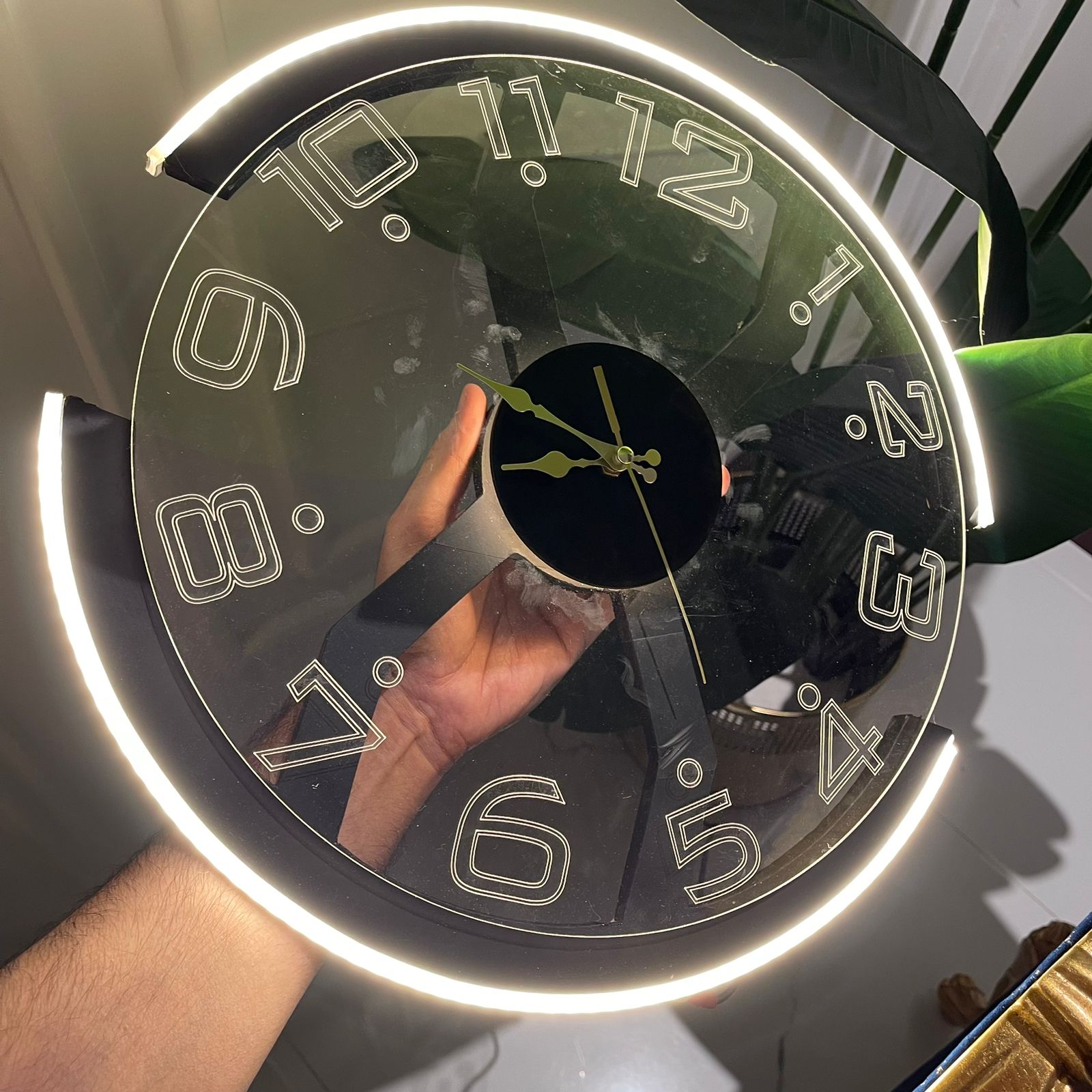 Modern Style Neon X Clock Ambient Light- Azadi sale offer - Image 7