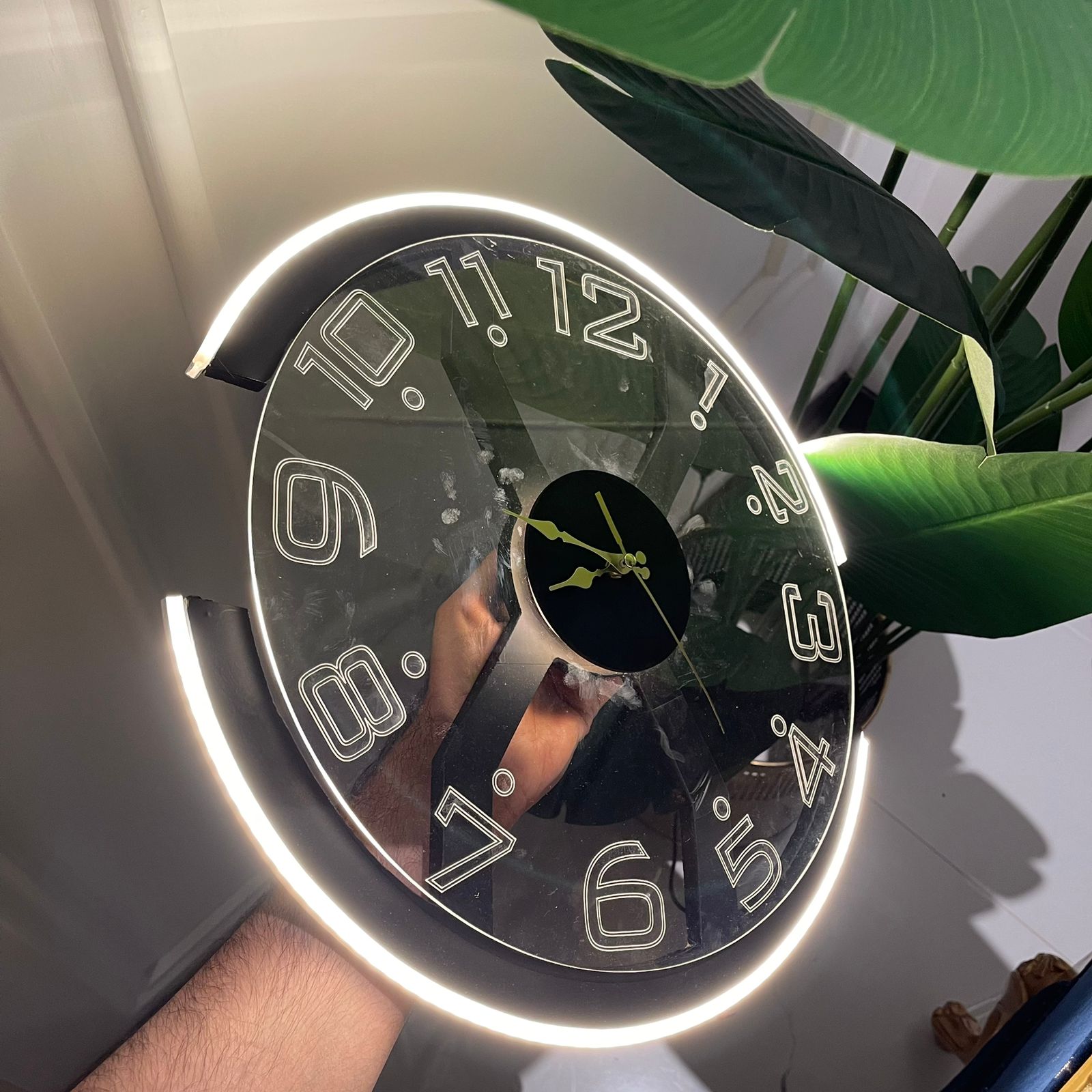 Modern Style Neon X Clock Ambient Light- Azadi sale offer - Image 6