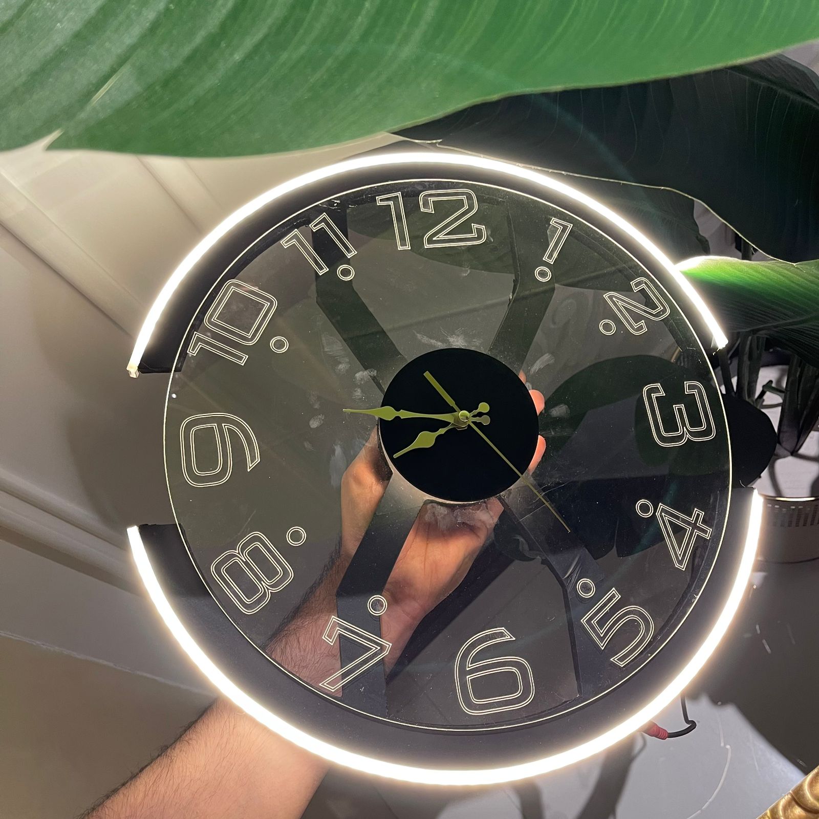 Modern Style Neon X Clock Ambient Light- Azadi sale offer - Image 8