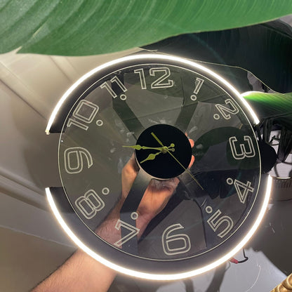 Modern Style Neon X Clock Ambient Light- Azadi sale offer - Image 8