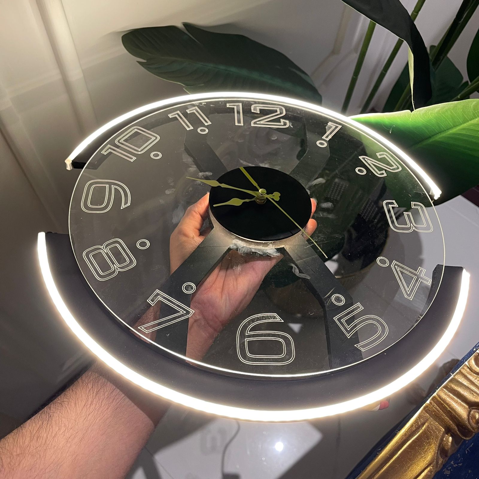 Modern Style Neon X Clock Ambient Light- Azadi sale offer - Image 5