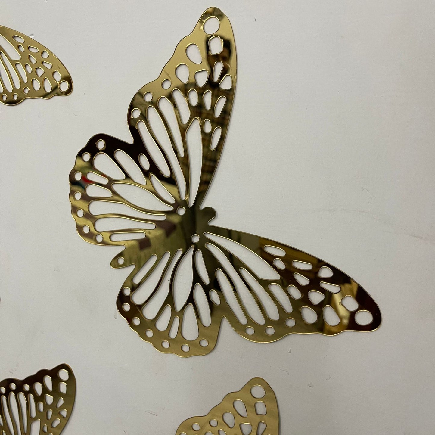 New 2024 Style Acrylic Mirror butterflies set for Wall Decor - Image 2