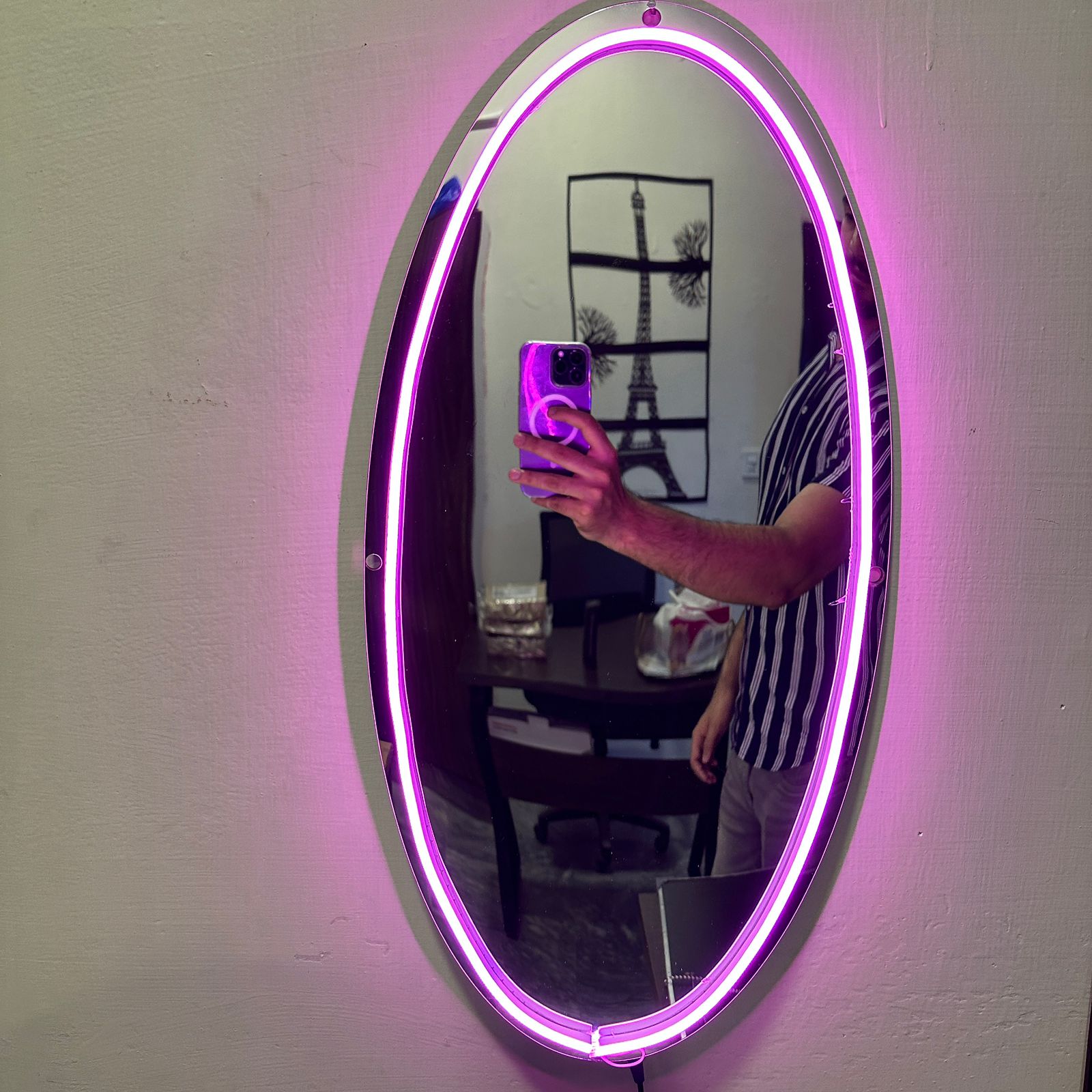 Neon Selfie Acrylic mirror for Room Walls - Image 5