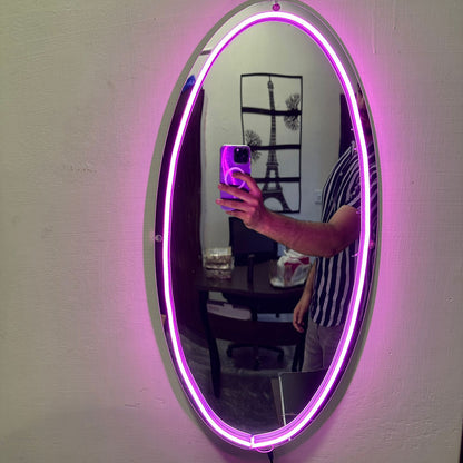 Neon Selfie Acrylic mirror for Room Walls - Image 5