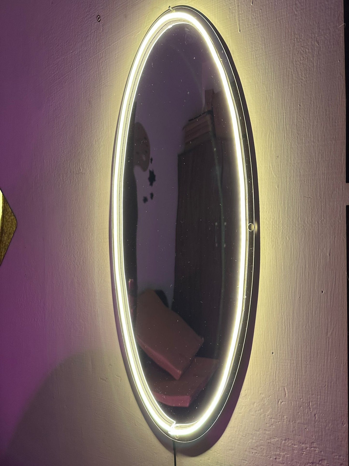 Neon Selfie Acrylic mirror for Room Walls - Image 1