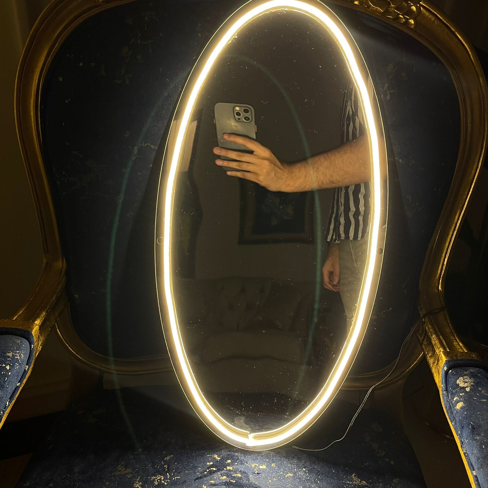 Neon Selfie Acrylic mirror for Room Walls - Image 2