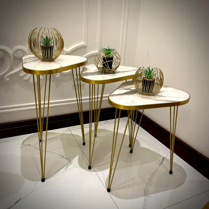 Modern Coffee Table – Nesting End Table & Side Table Set for Stylish Living - Image 6