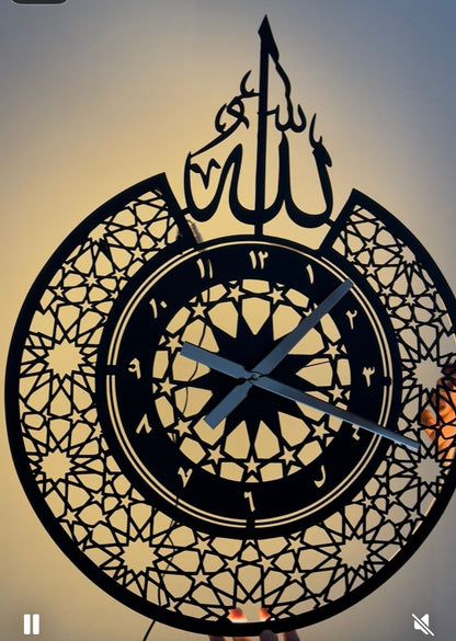 Divine Glow Islamic Clock - Image 4