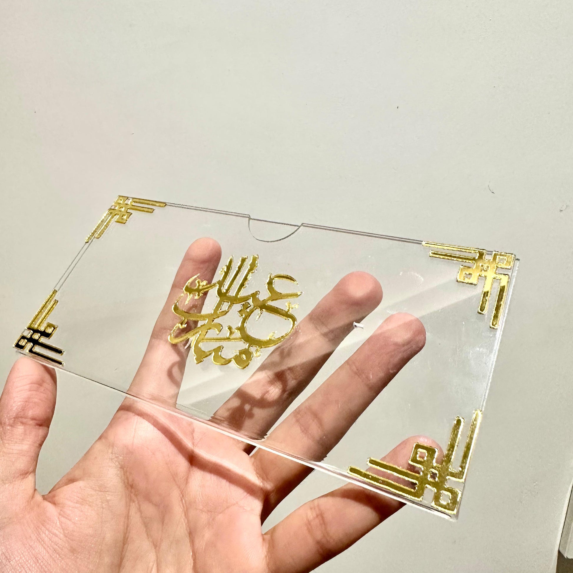 Premium Acrylic Eidi Envelopes – Eid Mubarak Gift Envelopes -COR01 - Image 9