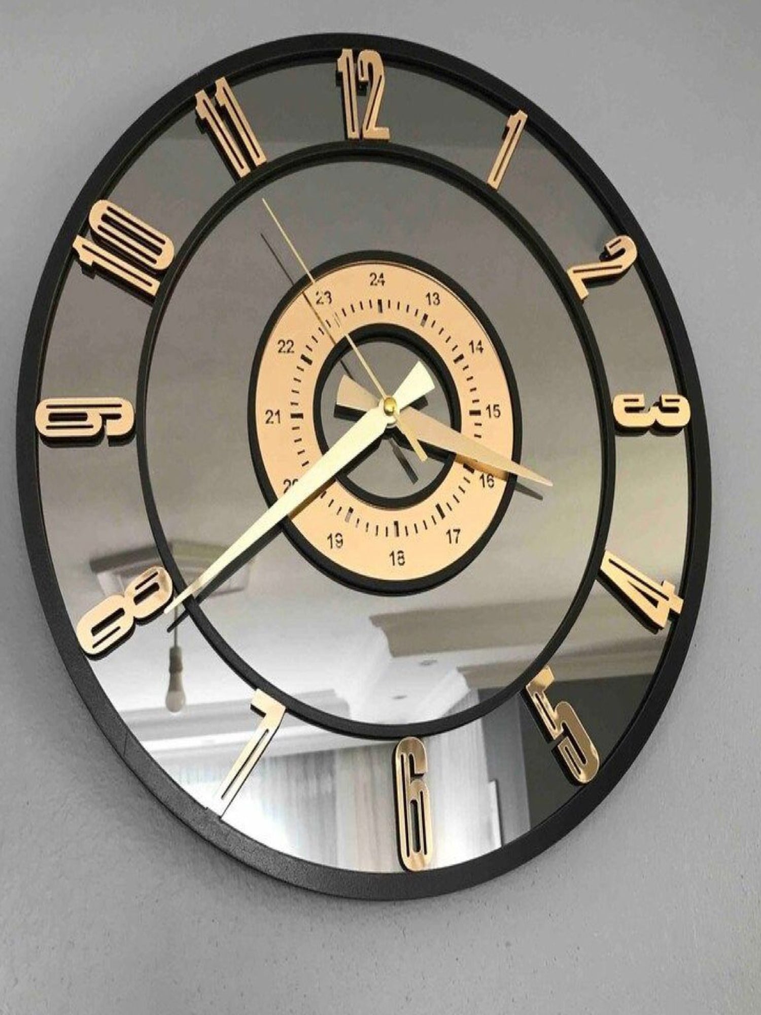 Eclipse 12-Modern and Sleek Wall clock for Home and Office - Image 1