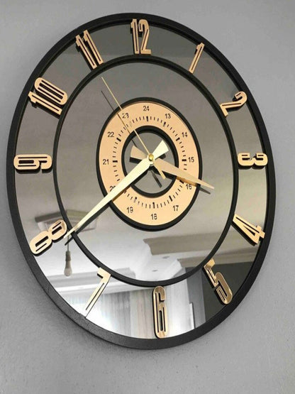 Eclipse 12-Modern and Sleek Wall clock for Home and Office - Image 1