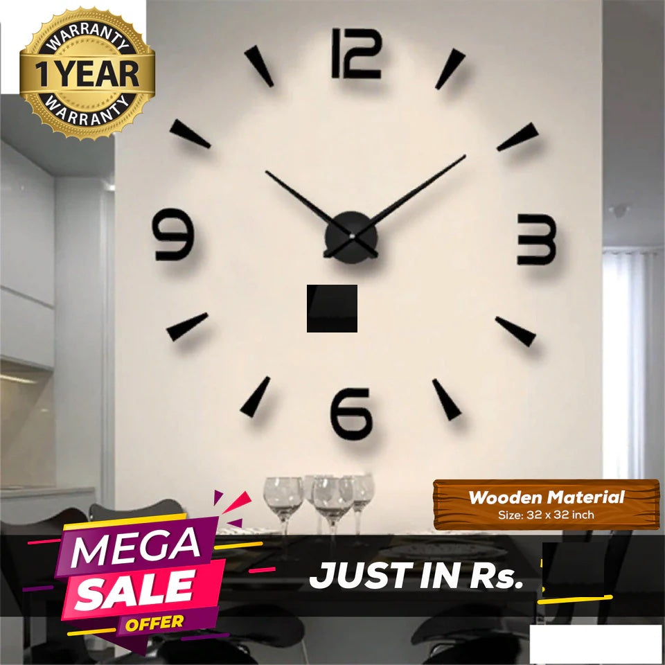 Summer Biggest Sale Buy 1 DIY Clock Get Free Hexagons Mirrors - Image 12