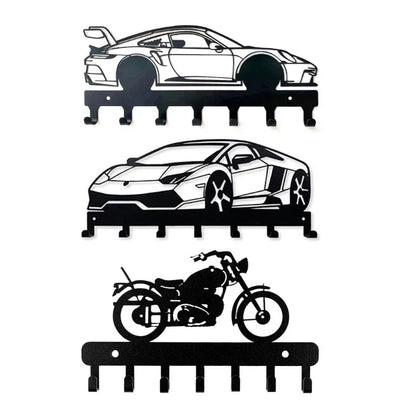 Metal Car Key Holder Wall Mount Key Rack for Home Decoration - Image 5