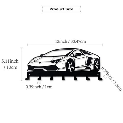 Metal Car Key Holder Wall Mount Key Rack for Home Decoration - Image 7