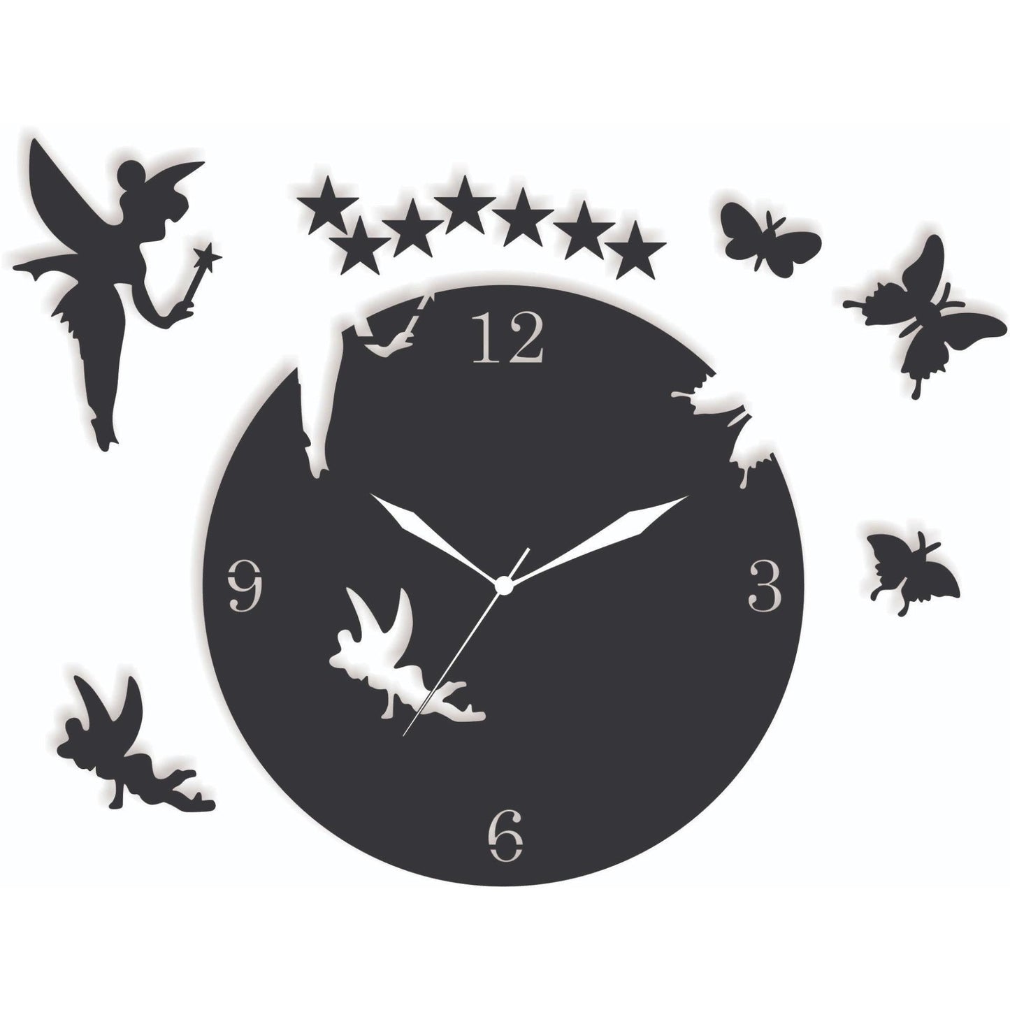 Fairy Clock Black - Image 2