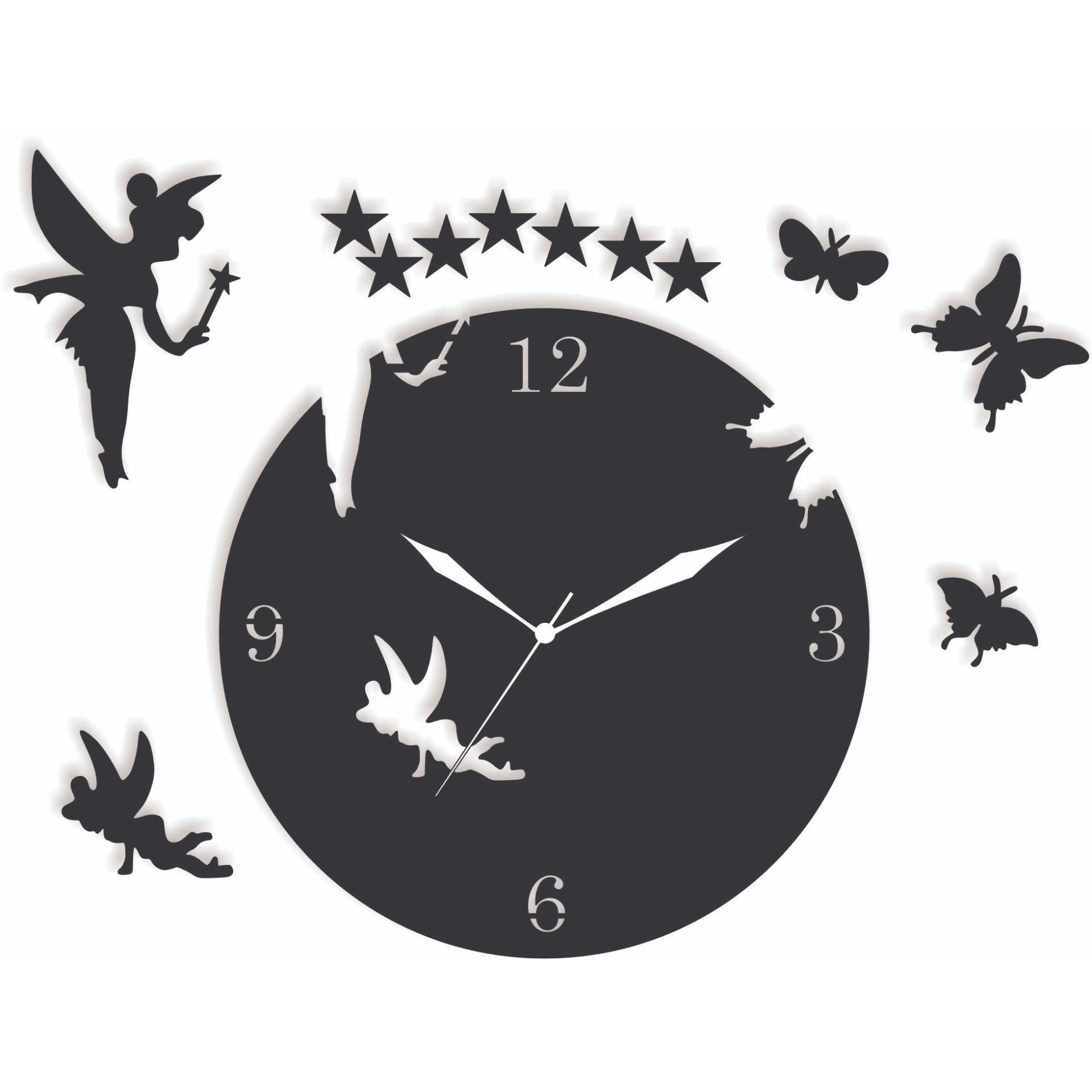 Fairy Clock Black - Image 2