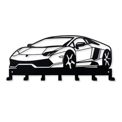 Metal Car Key Holder Wall Mount Key Rack for Home Decoration - Image 8